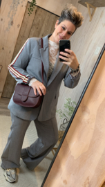 blazer met streep
