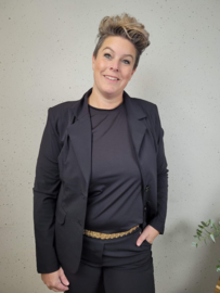Blazer Moos "Zwart"
