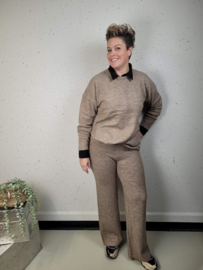 Comfy set Moon "Taupe"