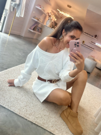 LYNN WHITE SWEATER