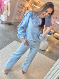 LOLA BLOUSE BLAUW