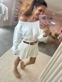 LYNN WHITE SWEATER