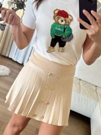 Rok met gouden detail