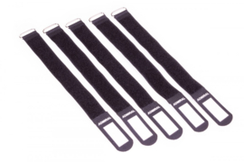 Admiral - Kabelbinder 26cm (set van 5 stuks) Zwart