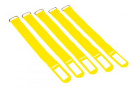 Admiral - Kabelbinder 26cm (set van 5 stuks) Geel