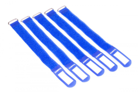Admiral - Kabelbinder 26cm (set van 5 stuks) Blauw