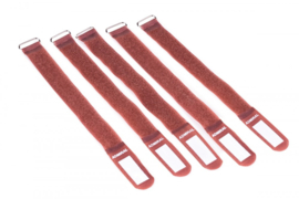 Admiral - Kabelbinder 26cm (set van 5 stuks) Bruin