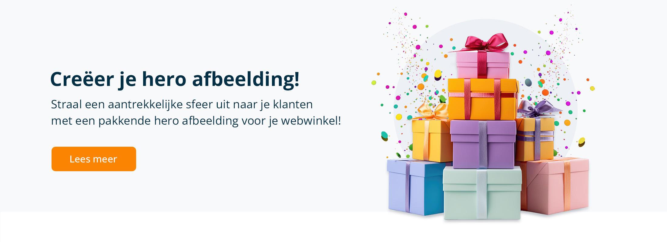 Creëer je hero afbeelding!