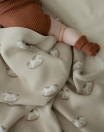 Baby Blanket Little Horse Beige