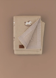 Baby Blanket Little Horse Beige