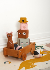 Roommate Stacking blocks country