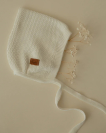 Knitted Hat Creamy 100% katoen