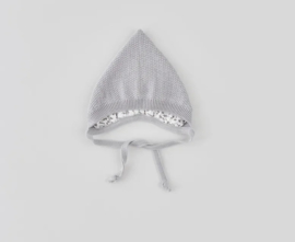 Knitted Hat Silver 100% katoen