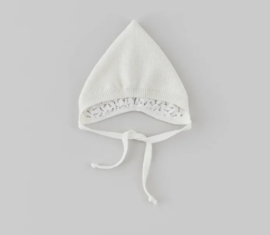 Knitted Hat Creamy 100% katoen