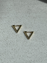 Lovaly Triangle Hoops | Goud