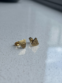Lovaly panter studs | Goud