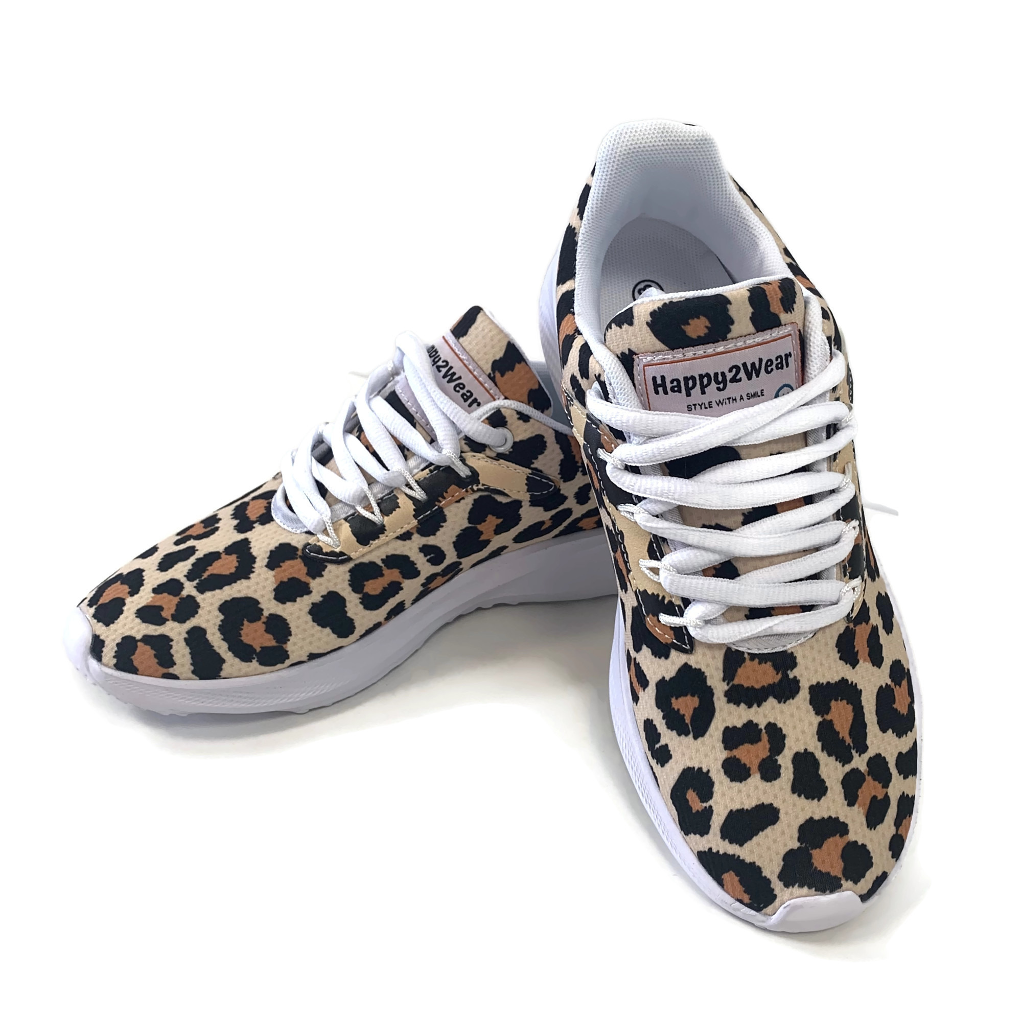Happy2Wear Zorg Sneakers - Panter