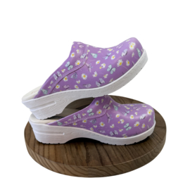 Happy2Wear comfort - zorgklompen - Summer Vibes Lilac