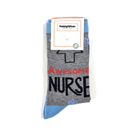 Verpleegkundige sokken Bloemen
