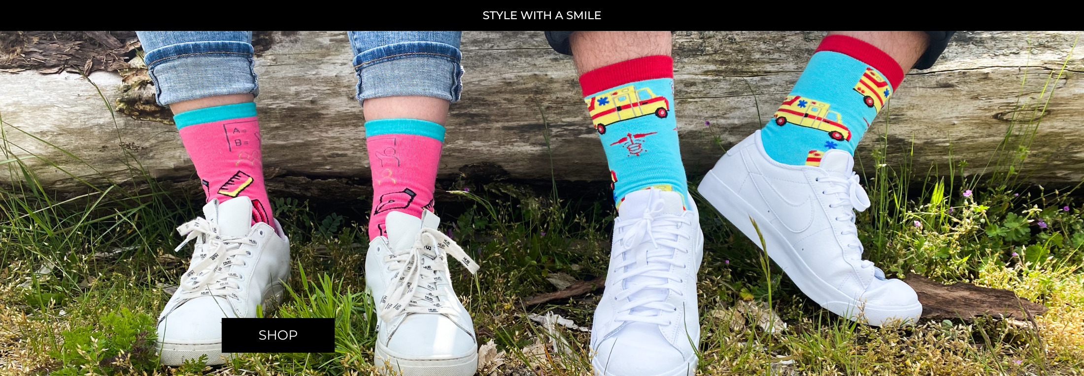 Happy2Wear sokken - Style with a Smile