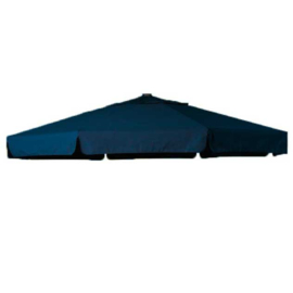 Hartman Free Arm Parasoldoek Rond 350cm Marine Blauw