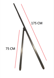 Hartman Scope zweefparasol rib 350cm