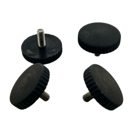 Hartman Triangular Gartentisch Beinkappenset