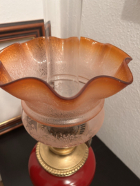 matador Olielamp rood, mooie luxe olie lamp wow