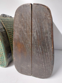 Houten koffers boho