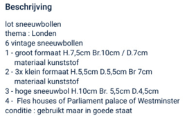 Sneeuwbollen Londen
