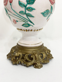 majolica olielamp