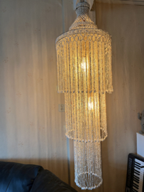 Schelpen hanglamp groot