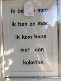 ingelijste spreuken en prints