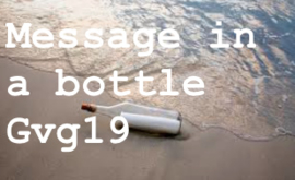 Message in a bottle compositie 2019