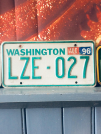Kentekenplaten, number plates from the usa,