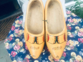 klompen vintage, vintage original clogs...