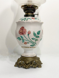 majolica olielamp
