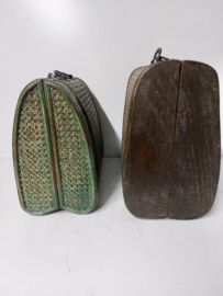 Houten koffers boho