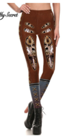 STEAMPUNK  BURNINGMAN LEGGING