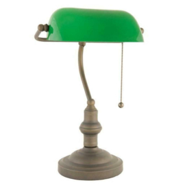 Bureau lamp groene kap