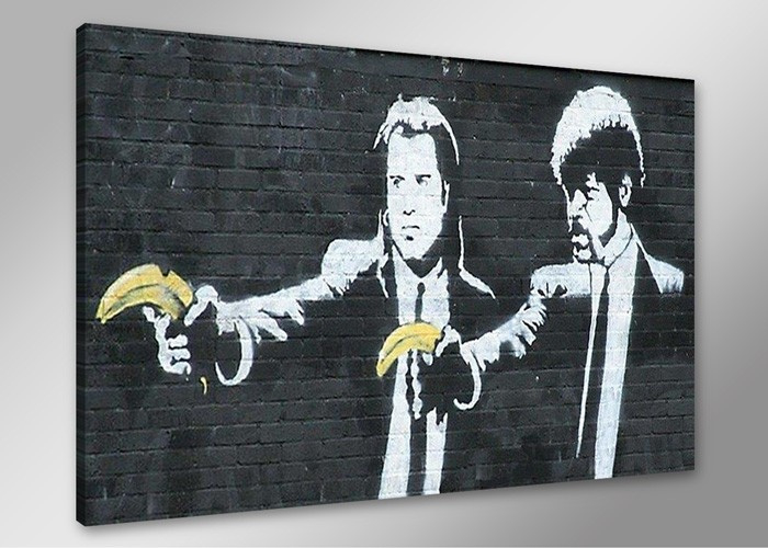 Banksy klein 80x60cm
