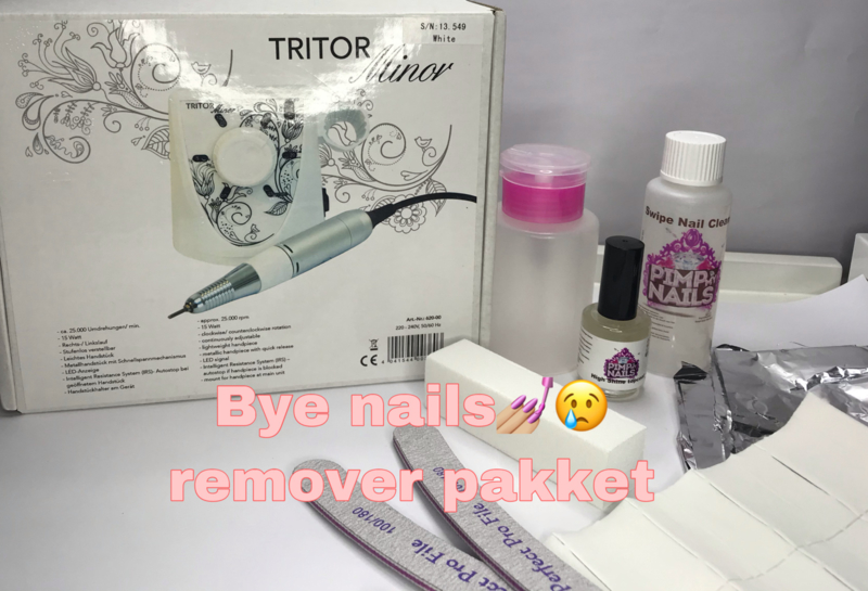 Pimp my Nails remover pakket pro