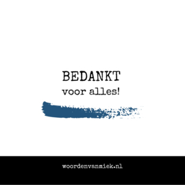 Bewaarbundel - blauw