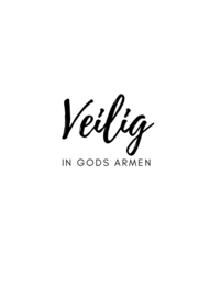 Veilig in Gods armen