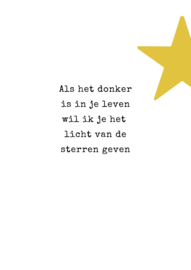 Licht van de sterren