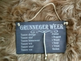 GRONINGER WEERTOUW