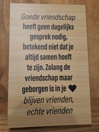 VRIENDSCHAP.......
