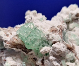 Zeoliet met groene Apofyliet