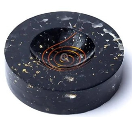 Orgonite bolhouder - Zwarte tourmalijn