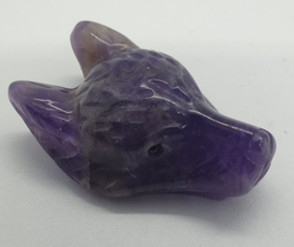 Wolf hanger Amethyst